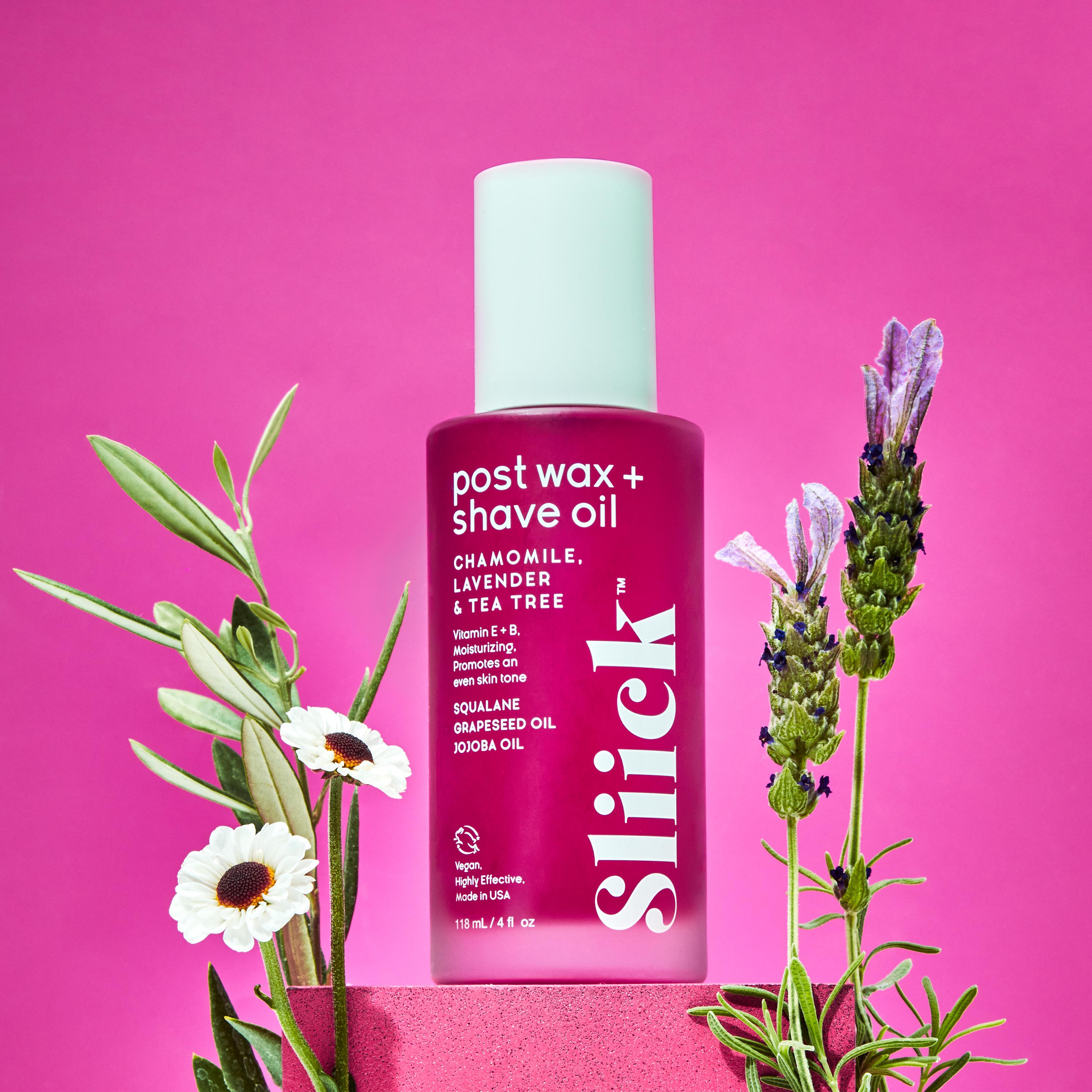 Sliick Post Wax + Shave Oil 4oz