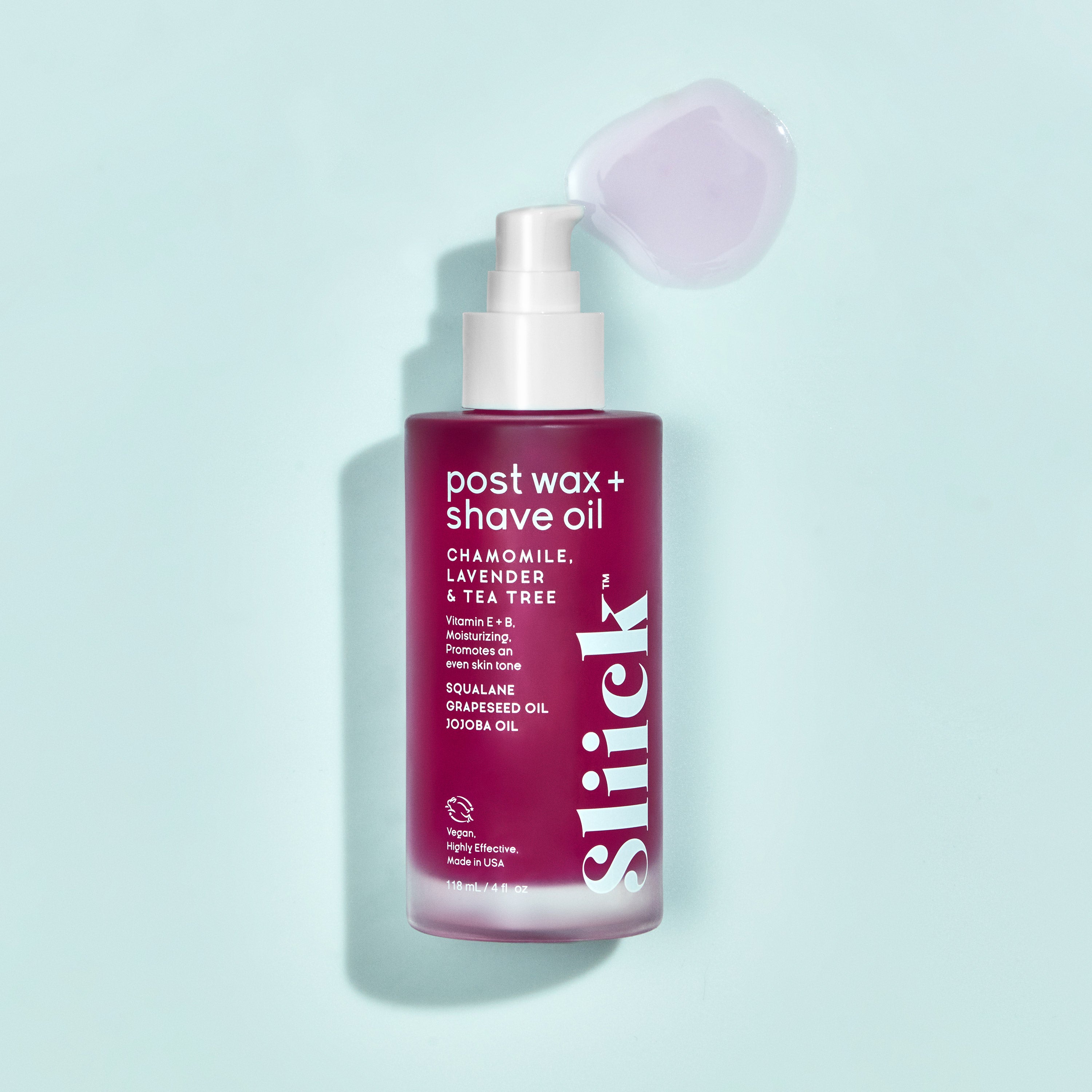Sliick Post Wax + Shave Oil 4oz